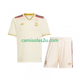 Camisolas de futebol CR Flamengo Criança Equipamento 3ª 2025/26 Manga Curta